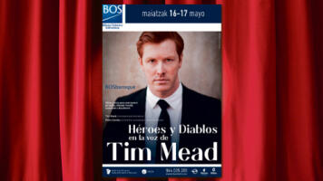 “Héroes y diablos en la voz de Tim Mead”: concierto sinfónico de la BOS en Euskalduna Bilbao